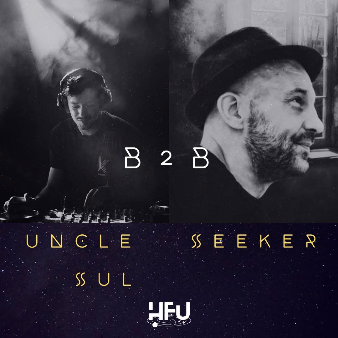 Affiche artiste Fondation 0 de Seeker B2B Uncle Sul