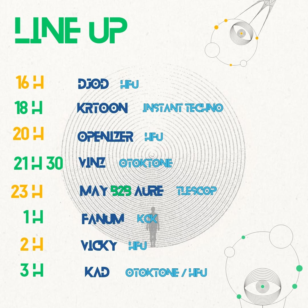 Line-up complet du Moulin à Galettes